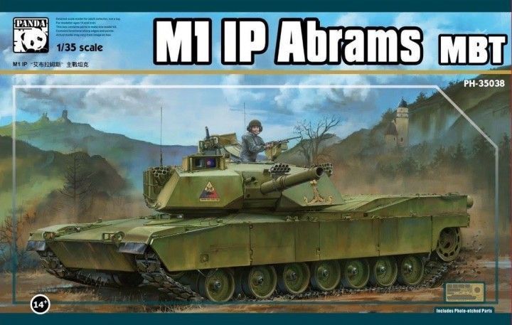 1:35 M1 IP Abrams MBT