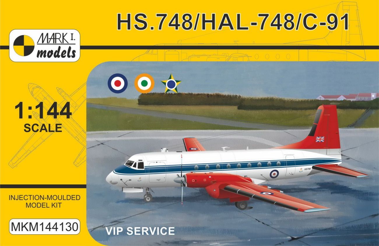 1:144 Hawker-Siddeley HS.748/HAL-748/C-91 ‘VIP Service’ (RAF, Indian AF, Brazilian AF)