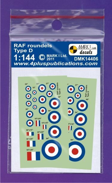 1:144 RAF Type D, 2 sets
