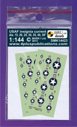 1:144 US Insignia, current (diameter 15; 20; 24; 30; 35; 40; 50