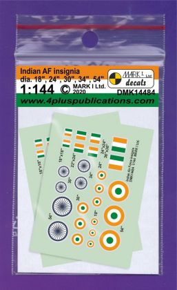 1:144 Indian AF insignia, 2 sets