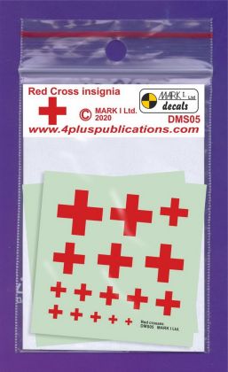 1:144-1:35 Red Cross insignia, 2 sets