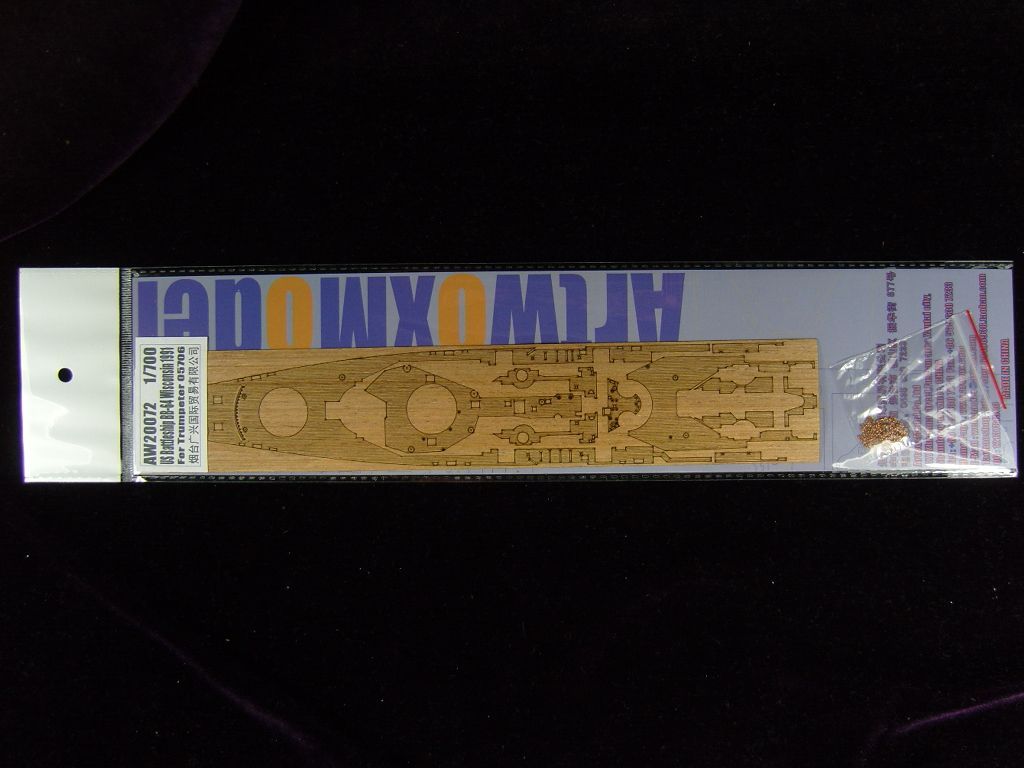 1:72 US Battleship BB-64 Wisconsin 1991(For Trumpeter 05706)