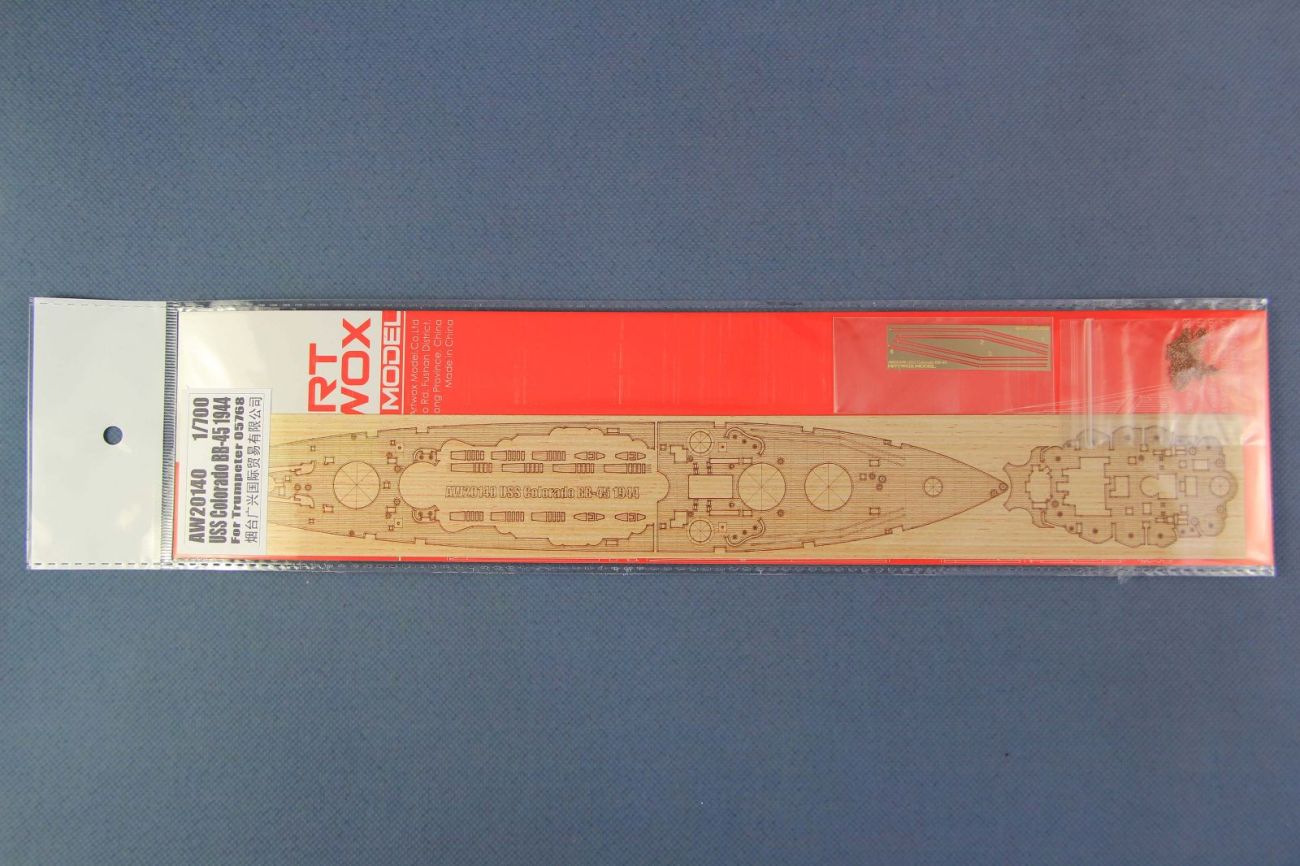 1:700 USS Colorado BB-45 1944 (For Trumpeter 05768)