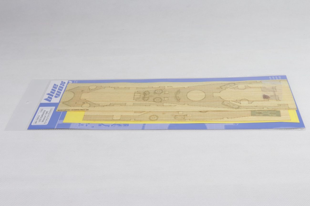 1:350 USS Battleship Missouri Wooden Deck w/Paint Masks (For Very fire VF350003)
