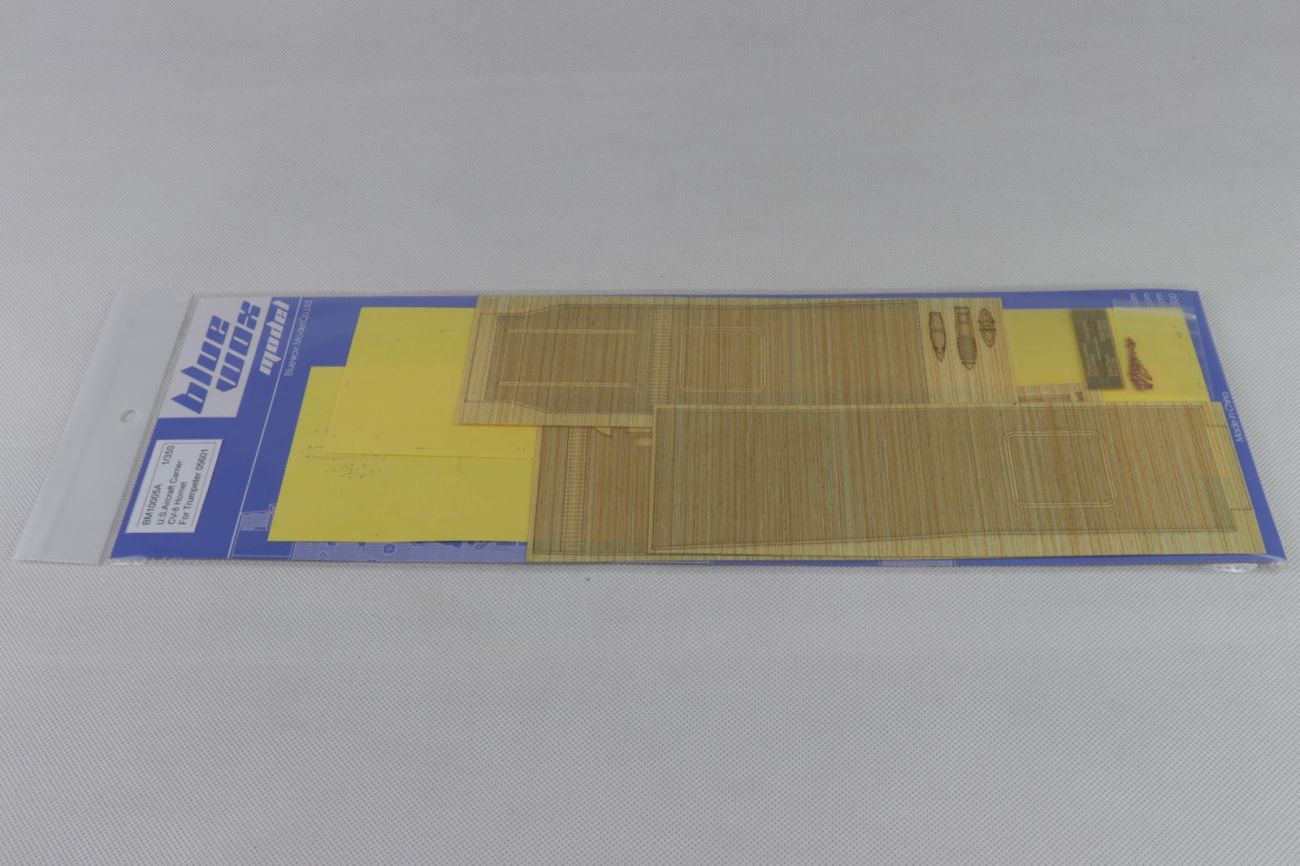 1:350 U.S. Aircraft Carrier CV-8 Hornet Wooden Deck, Masking Sheet (for Trumpeter 05601)