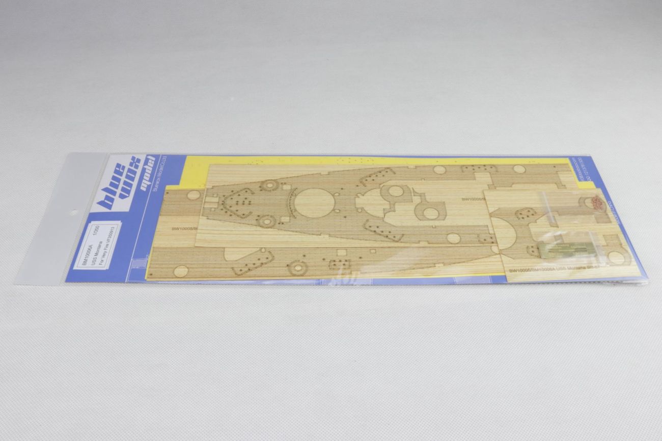 1:350 USS Montana Wooden Deck, Masking Sheet  (For Very fire VF350913)