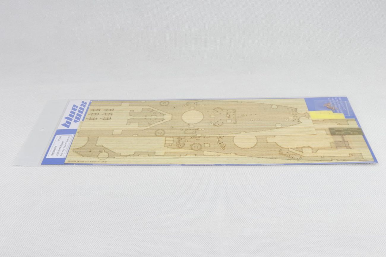 1:350 USS IOWA BB-61 Wooden Deck, Masking Sheet  (For Very Fire VF350910)