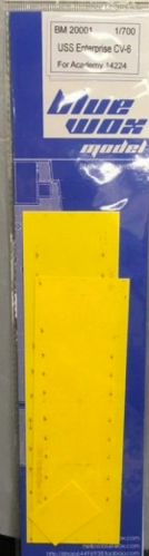 1:700 USS Enterprise CV-6 Deck Masking Sheet (for Academy kit 14224)