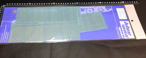 1:350 US Aircraft Carrier CV-8 Hornet Blue Wooden Deck (for Trumpeter 05601)