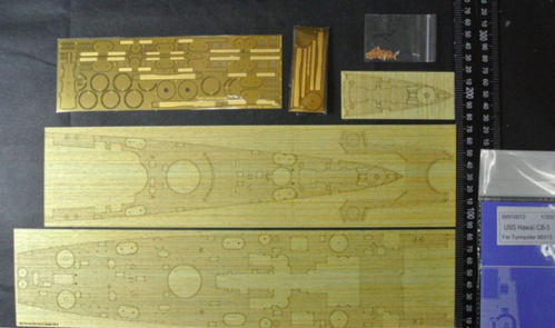 1:350 USS Hawaii CB-3 Wooden Deck (for Hobby Boss kit 86515)