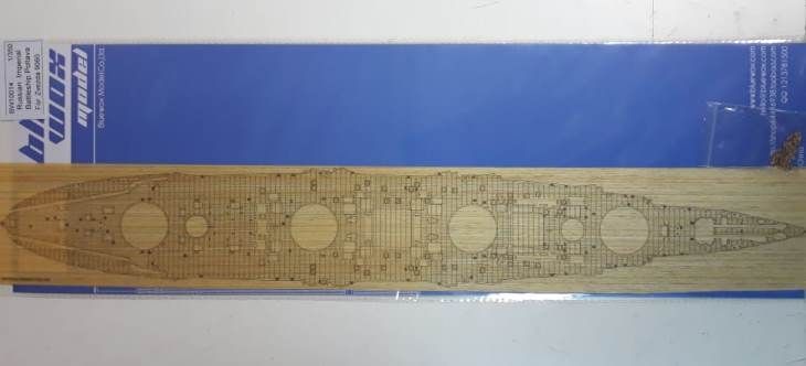 1:350 Russian Imperial Battleship Poltava Wooden Deck (Zvezda)