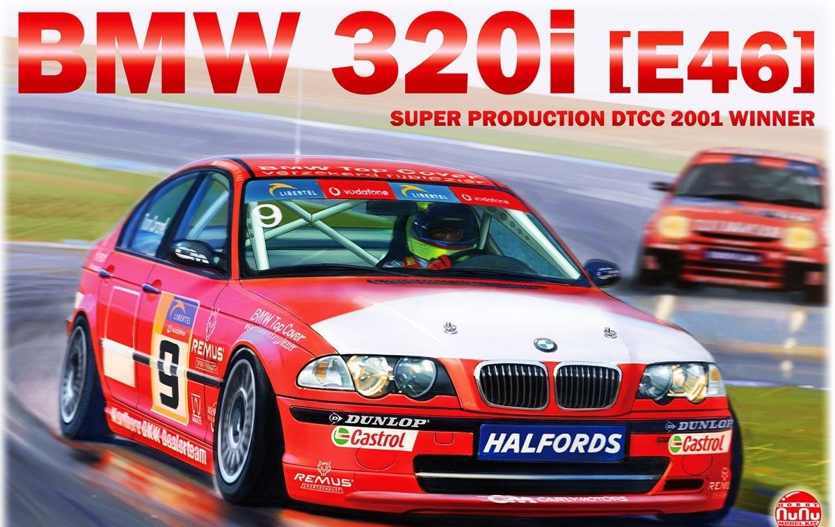 1:24 BMW 320i E46 Super Production DTCC 2001 Winner