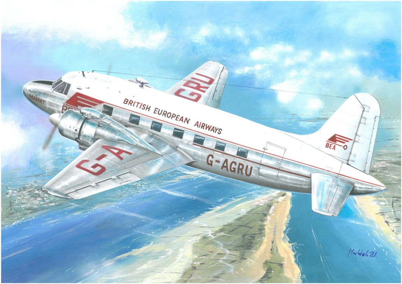 1:72 Vickers Viking 1A (BEA, EAS)