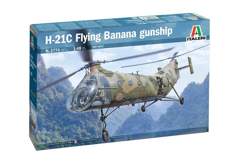 1:48 H-21C Flying Banana GunShip