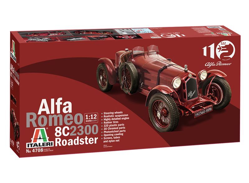 1:12 Alfa Romeo 8C 2300 Roadster