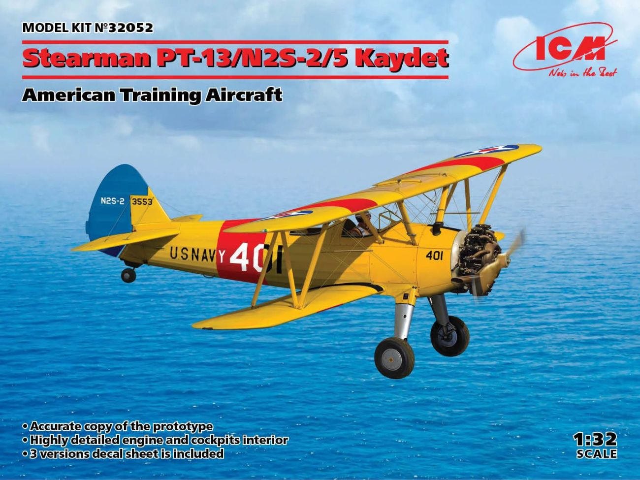 1:32 Stearman PT-13/N2S-2/5 Kaydet