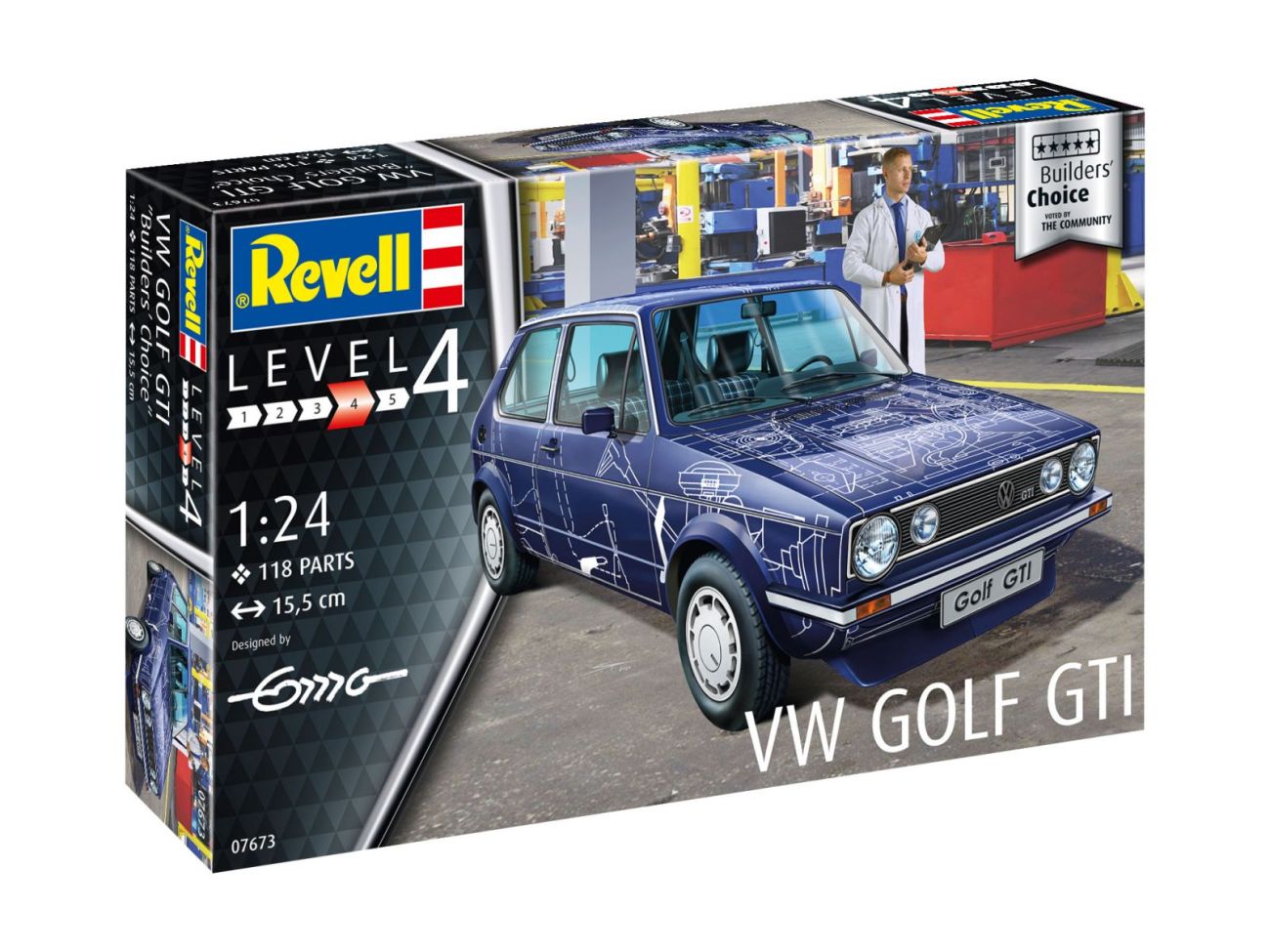 1:24 Volkswagen Golf GTI series 1