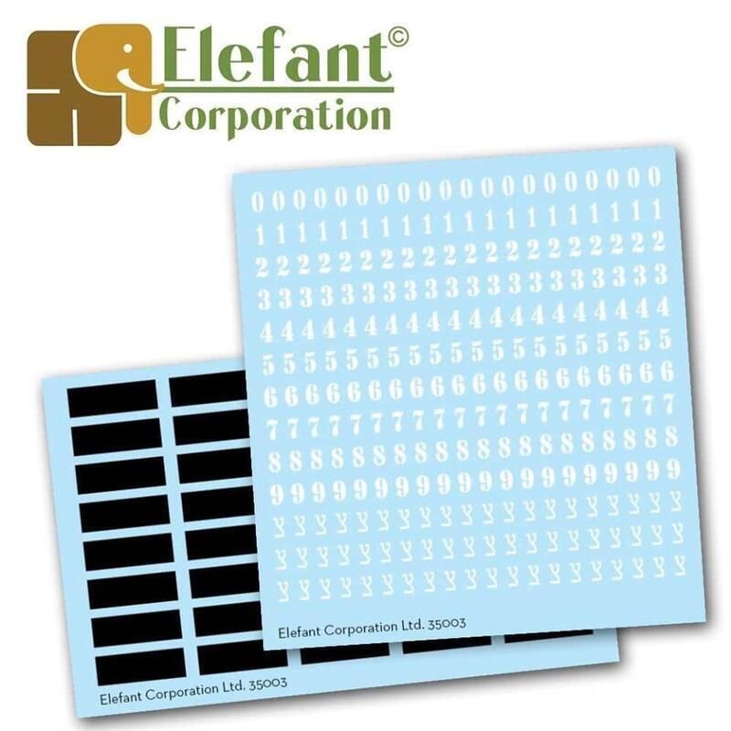 1:35 IDF LICENSE PLATES NO. 3 - IDF EARLY VEHICLES