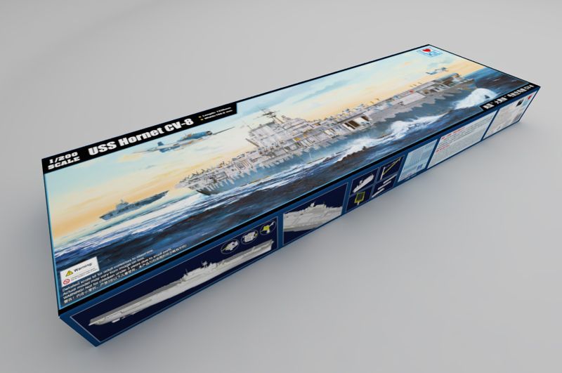 1:200 USS Hornet CV-8