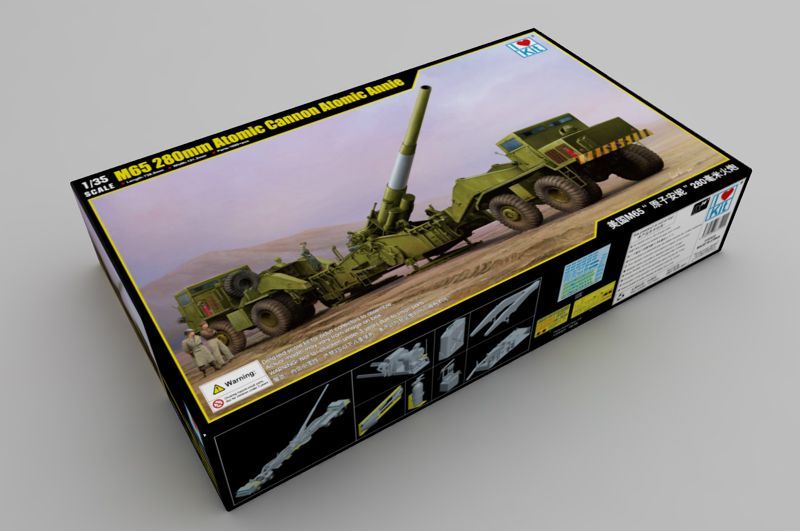 1:35 M65 280mm Atomic Cannon Atomic Annie