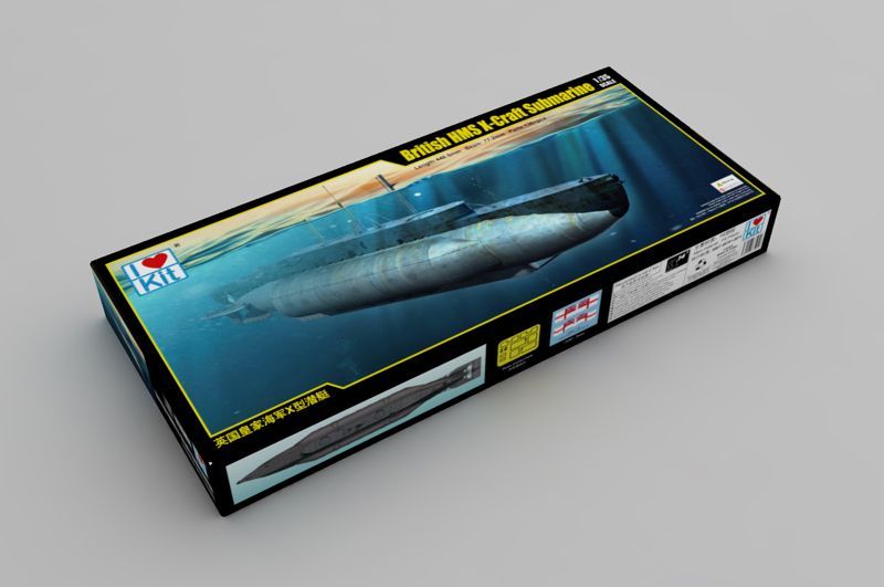 1:35 British HMS X-Craft Submarine