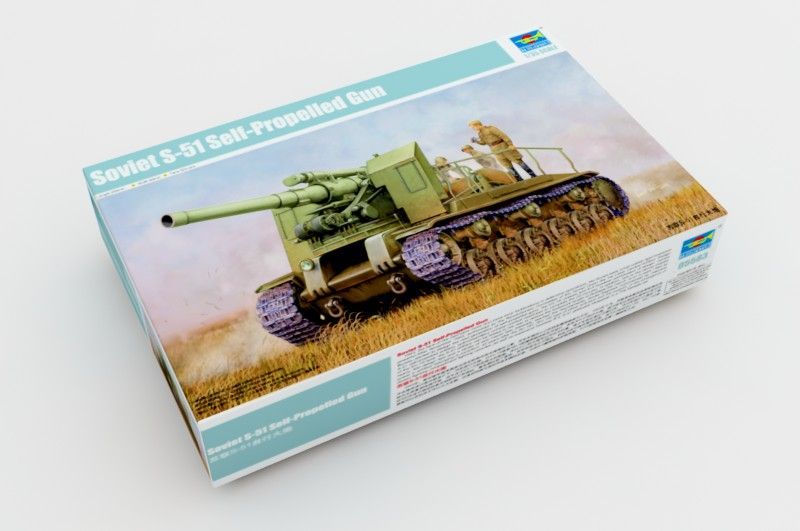 1:35 Soviet S-51 Self-Proppeled gun