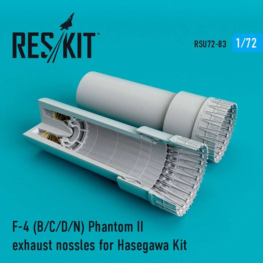 1:72 F-4B/C/D/N exhaust nossles