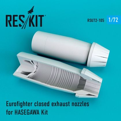1:72 Eurofighter EF-2000A/EF-2000B Typhoon closed exhaust nozzles