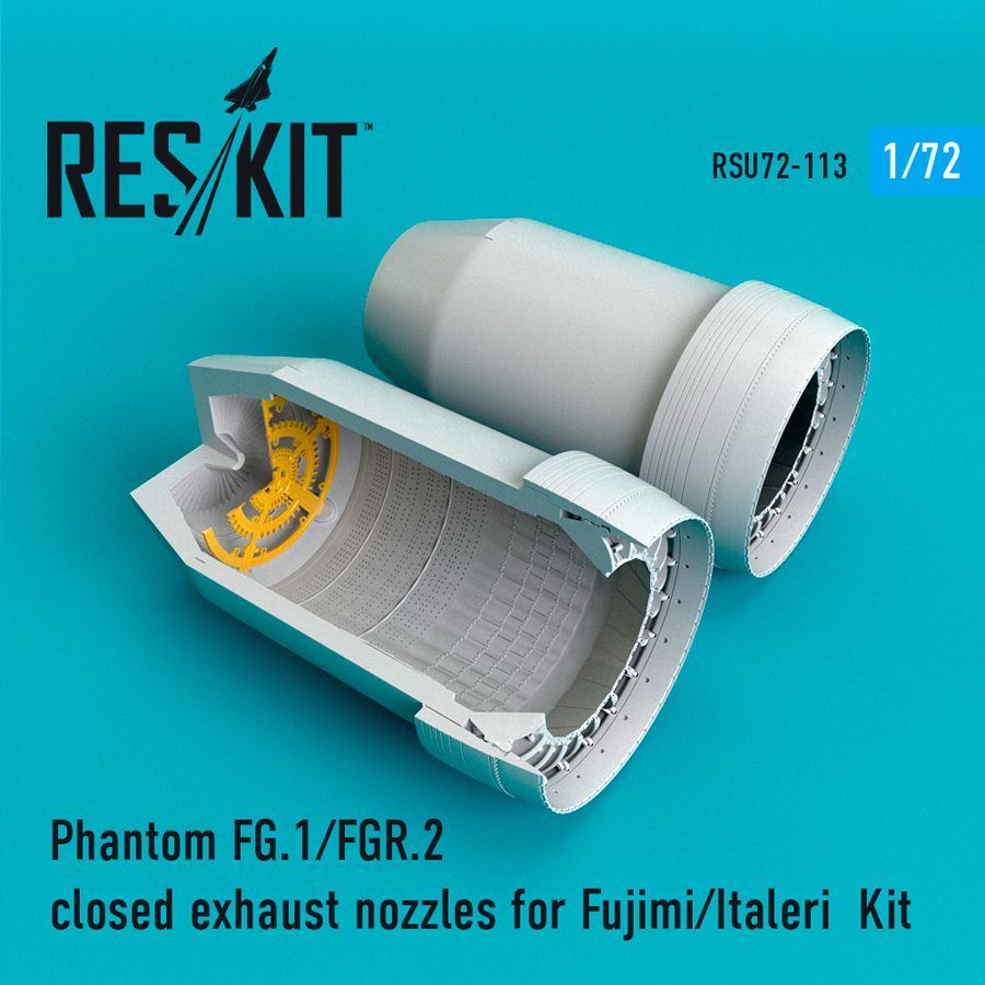 1:72 Phantom FG.1/FGR.2 closed exhaust nozzles