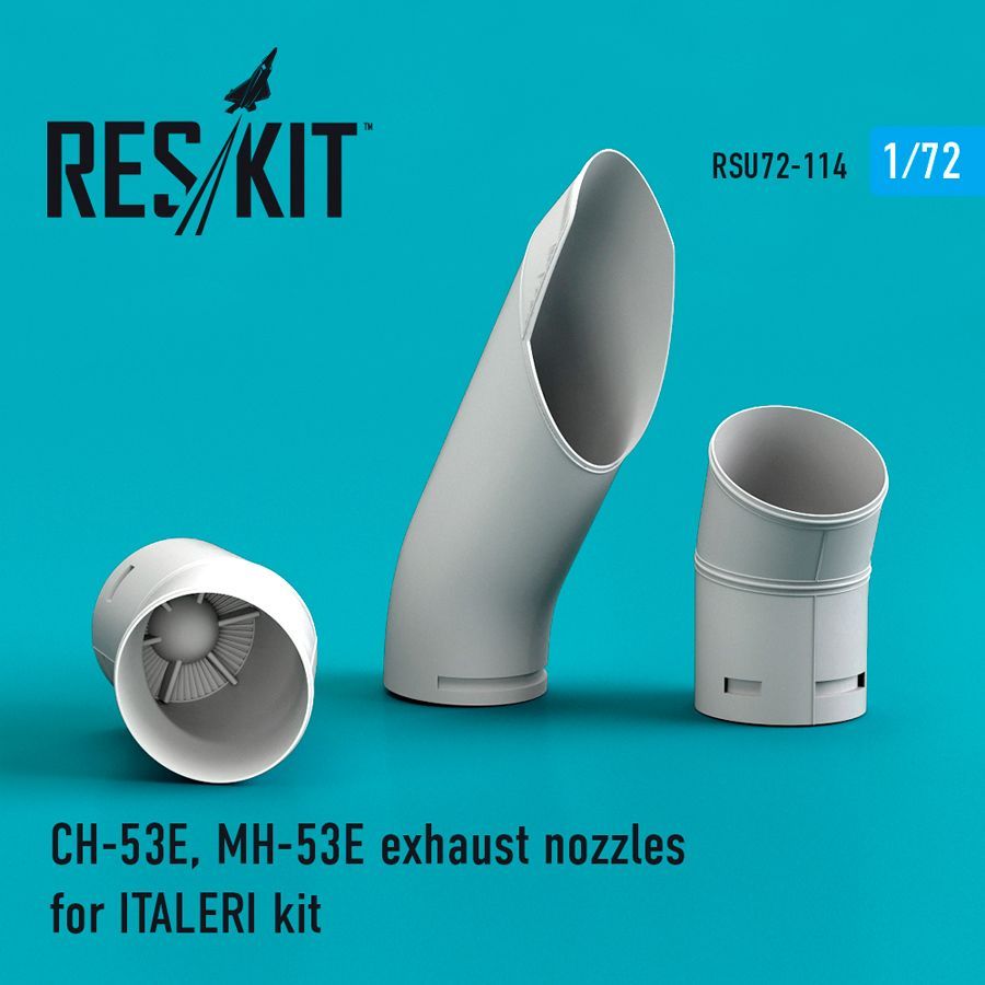 1:72 Sikorsky CH-53E, MH-53E exhaust nozzles
