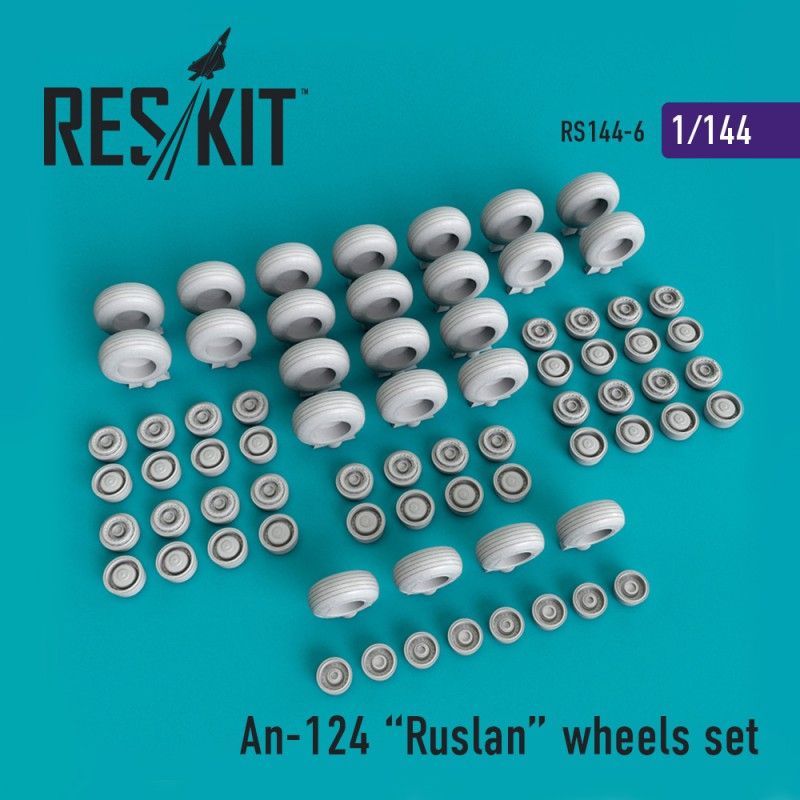 1:144 An-124 Ruslan wheels set