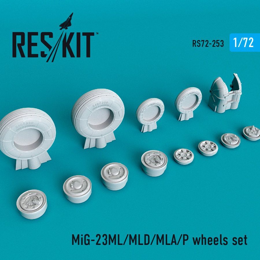 1:72 MiG-23ML/MLD/MLA/P wheels set