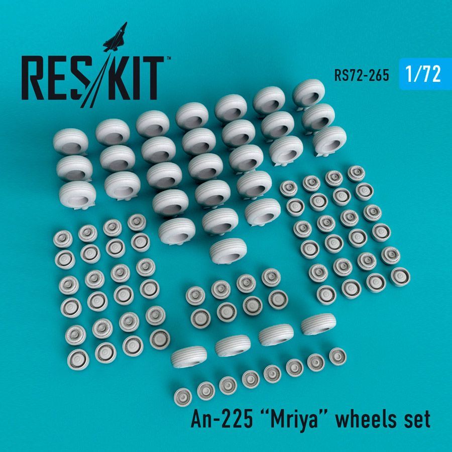 1:72 An-225 Mriya wheels set