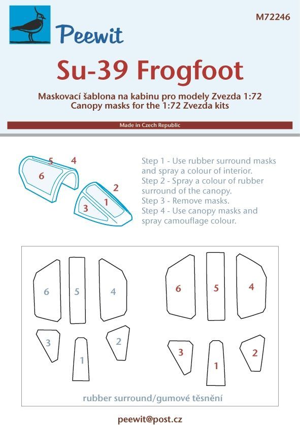 1:72 Su-39 Frogfoot (Zvezda kits)