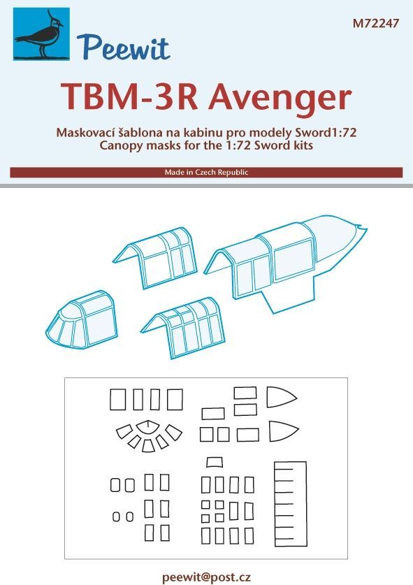 1:72 Grumman TBM-3R Avenger (Sword kits)