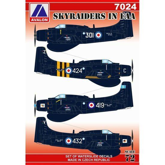 1:72 Skyraiders in FAA