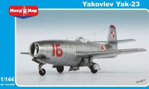 1:144 Yakovlev Yak-23 Flora