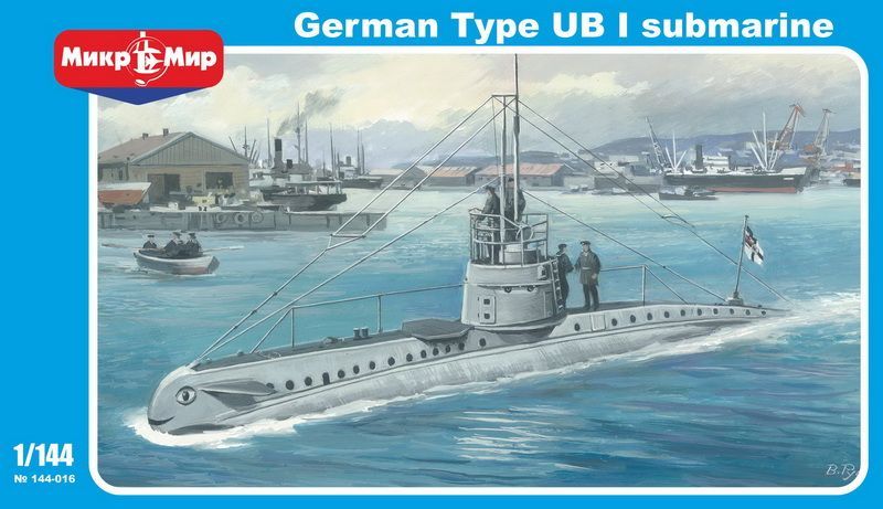 1:144 German Type UB I Submarine
