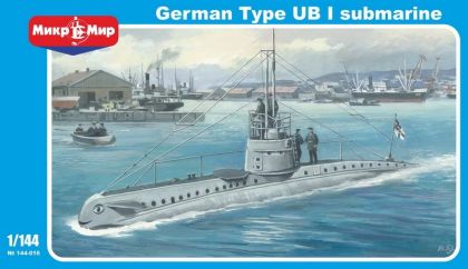 1:144 German Type UB I Submarine