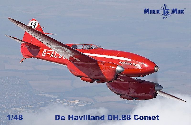 1:48 de Havilland DH.88 Comet