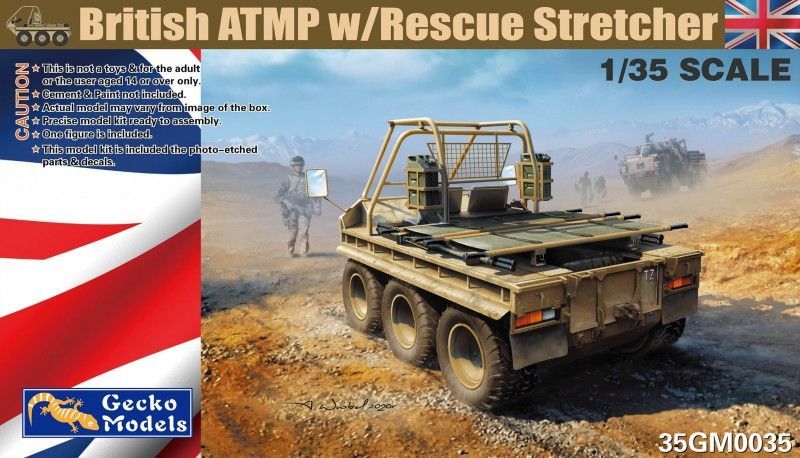 1:35 British ATMP w/ Rescue Stretchers