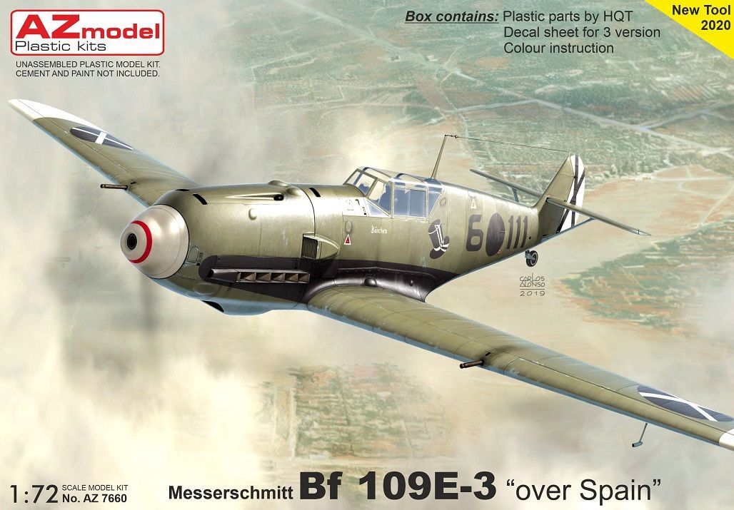 1:72 Bf 109E-3 „Over Spain“