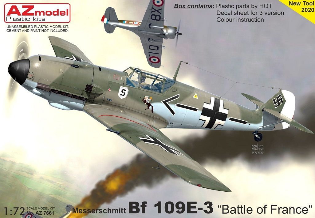 1:72 Bf 109E-3 „Battle of France“