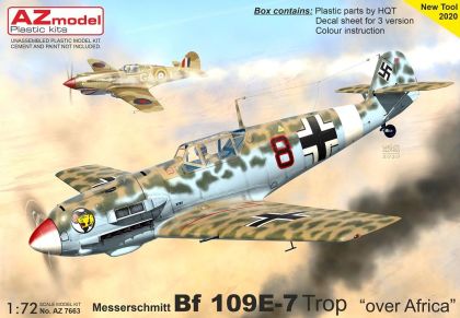 1:72 Bf 109E-7Trop „Over Africa“