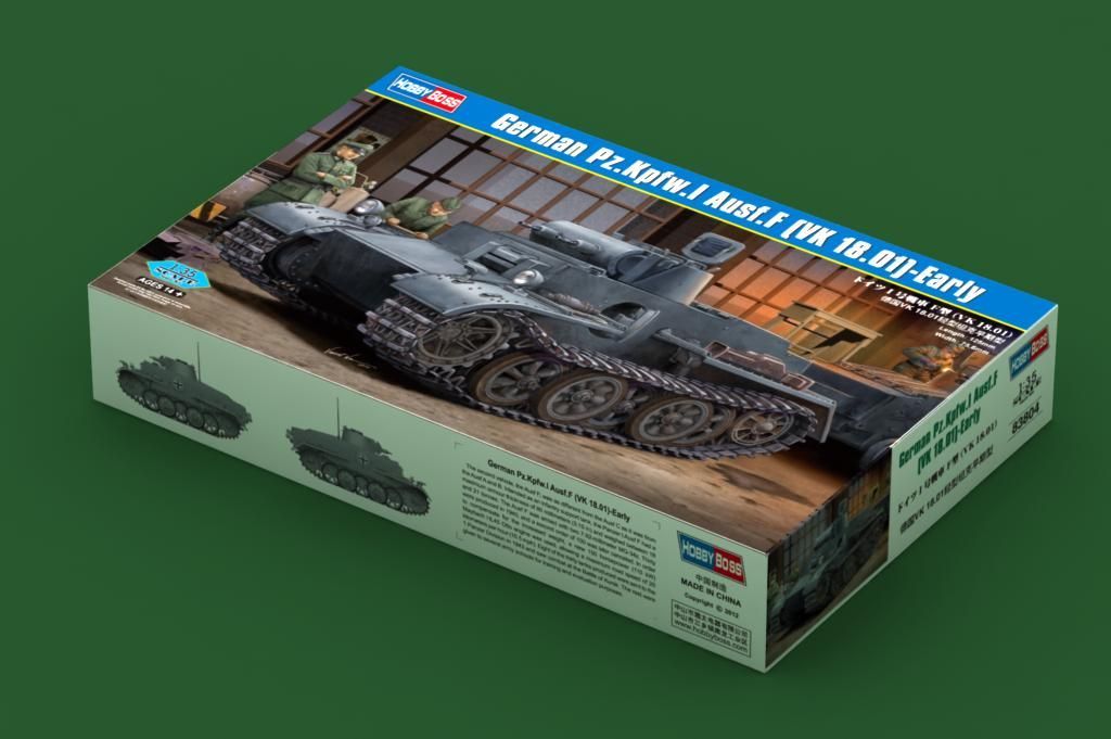 1:35 German Pz.Kpfw. I Ausf.F (VK 18.01)- Early