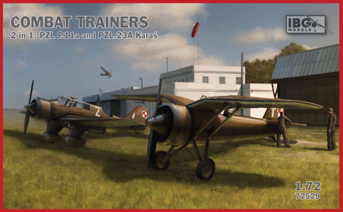 1:72 COMBAT TRAINERS 2 in 1: PZL P.11a and PZL.23A Karas