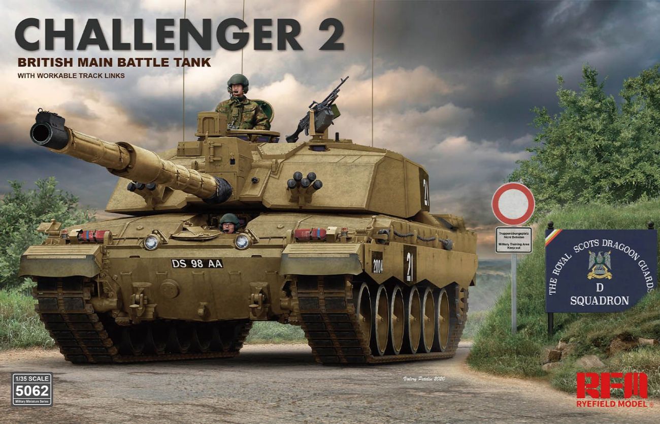 1:35 CHALLENGER 2 BRITISH MAIN BATTLE TANK