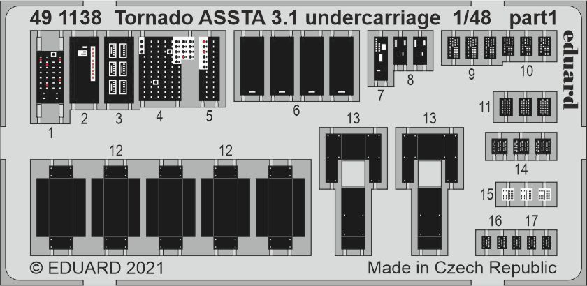 1:48 Panavia Tornado ASSTA 3.1 undercarriage