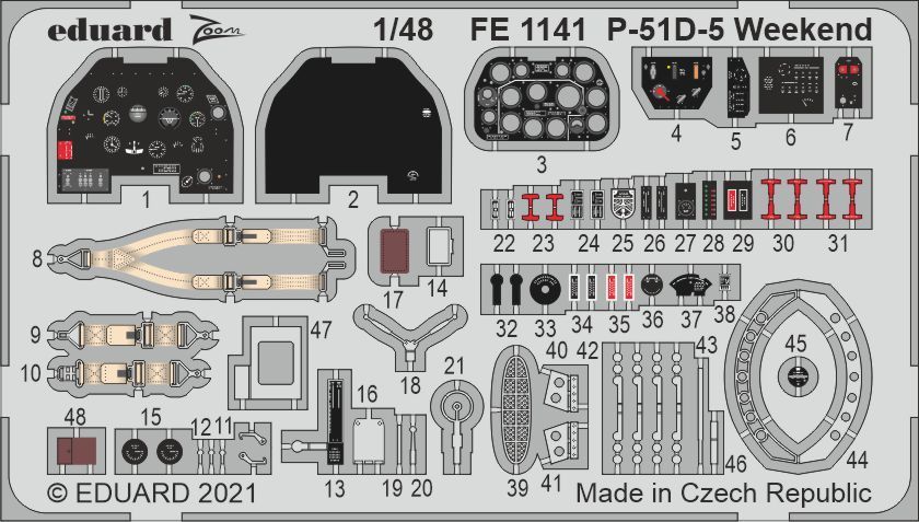 1:48 North-American P-51D-5 Mustang Weekend
